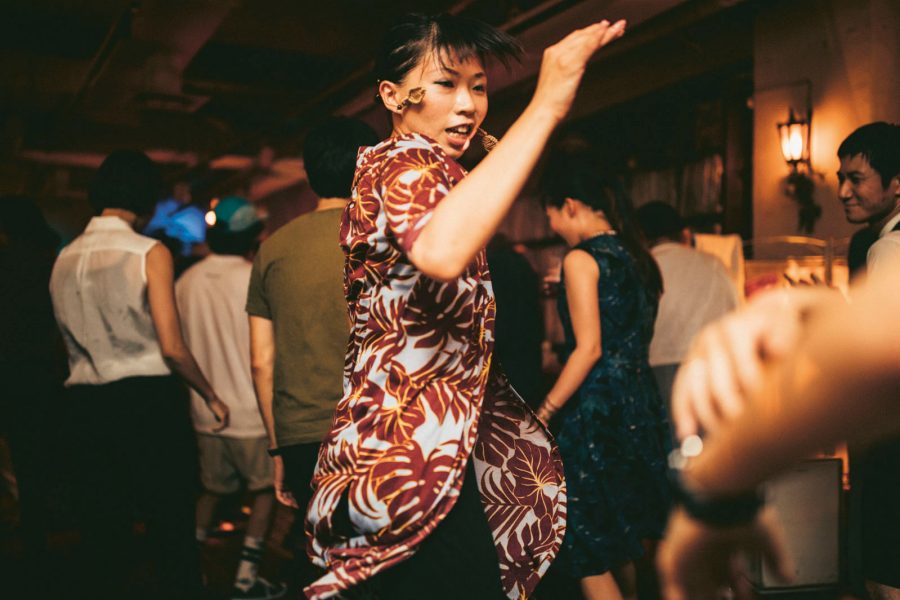 Dancing to northern soul music.  Credit: Aaron Joel Santos
