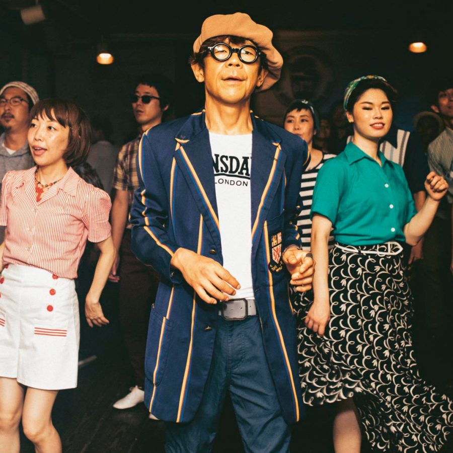 Dancing to northern soul music.  Credit: Aaron Joel Santos