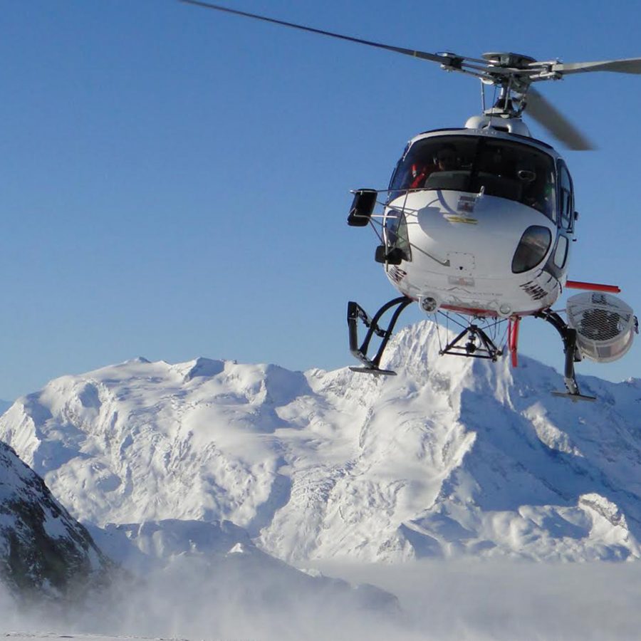 Heli-skiing in the Alps, Sainte-Foy-Tarentaise