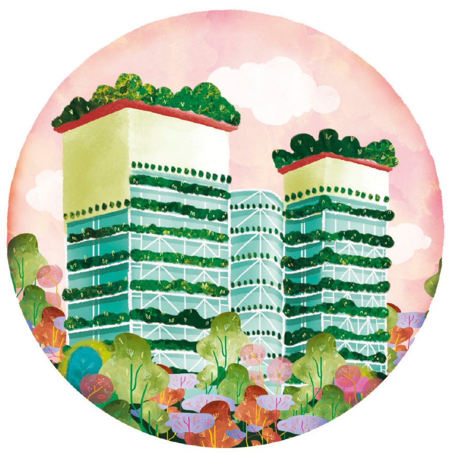 Stay in a green hotel