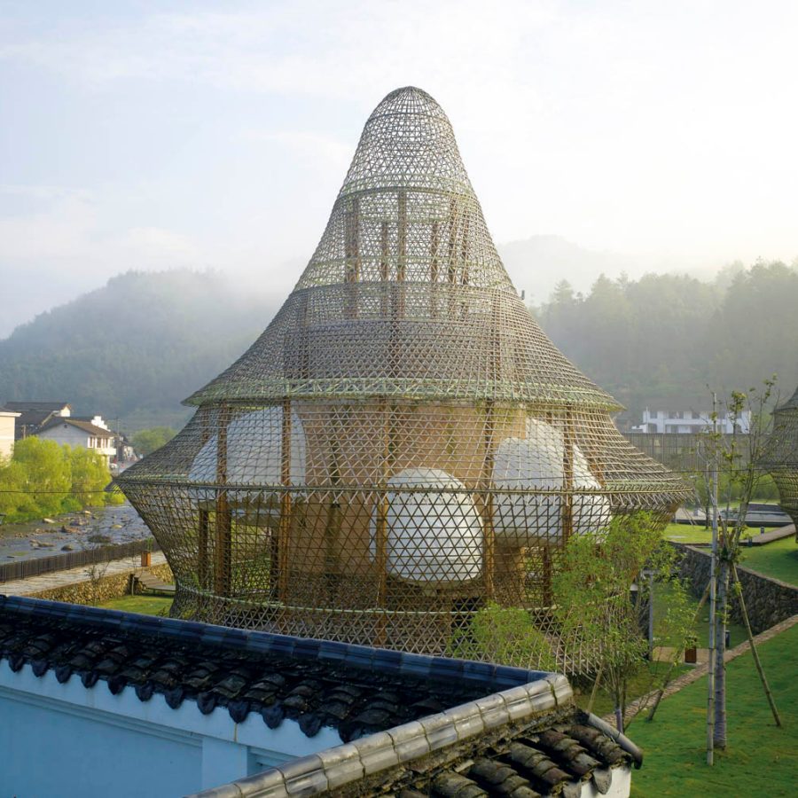 Bamboo commune. China Green, Nanjing