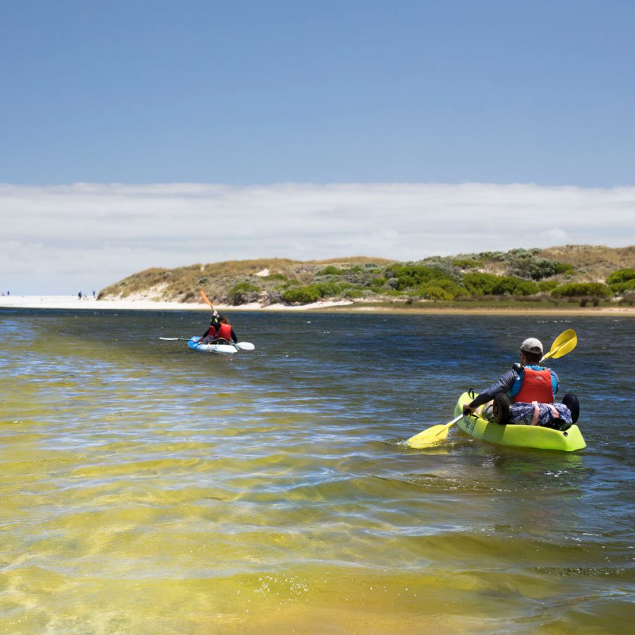 Canoeing, Margaret River, Australia