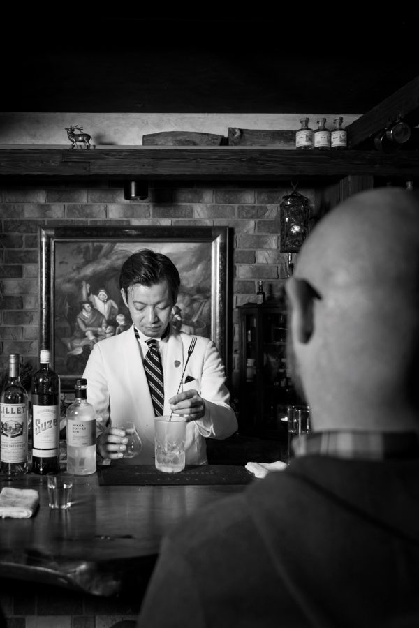 Hiroyasu Kayama, owner of Bar Ben Fiddich in Shinjuku