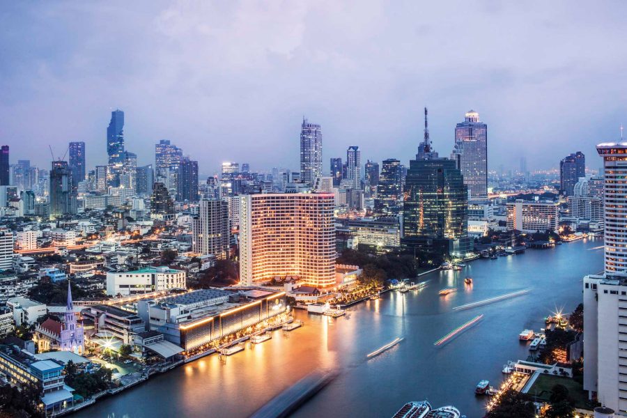 A view of Bangkok's Chao Praya river. Credit: Cedric Arnold