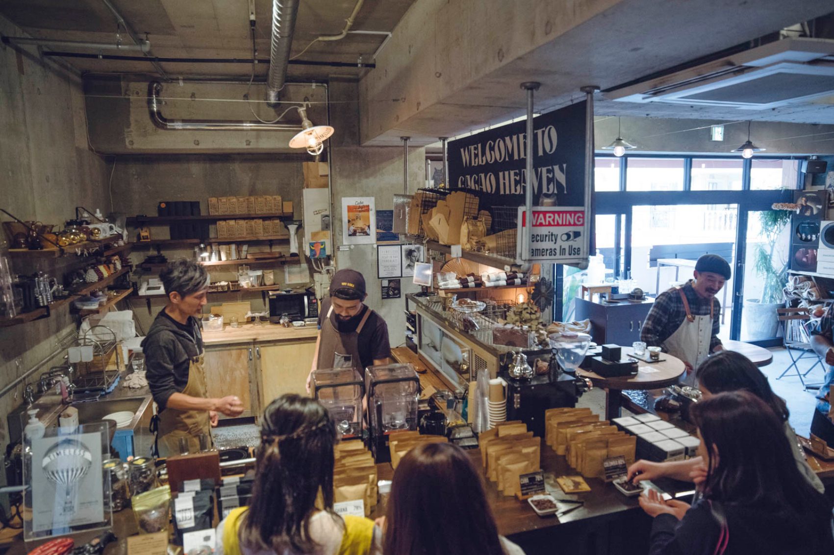 Artisanal chocolate shop in Okinawa