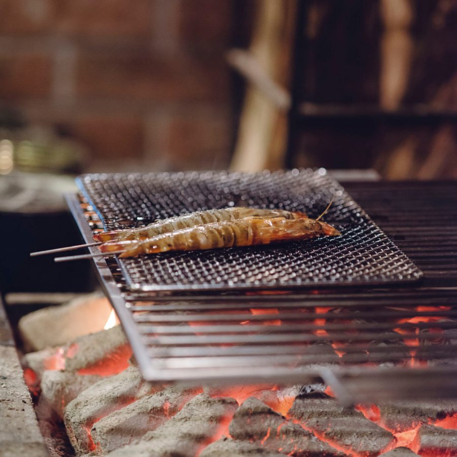 Grilled shrimp