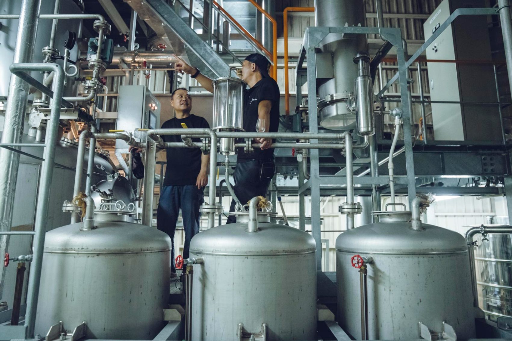 Native drink factory in Okinawa