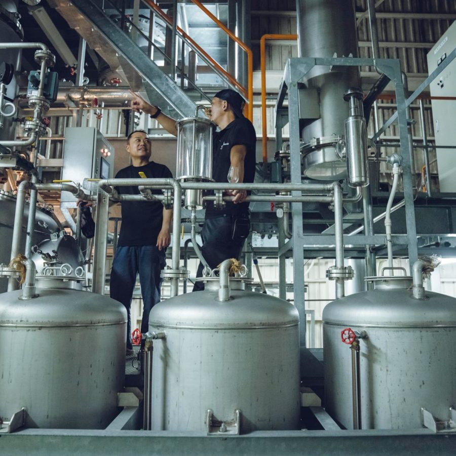 Native drink factory in Okinawa
