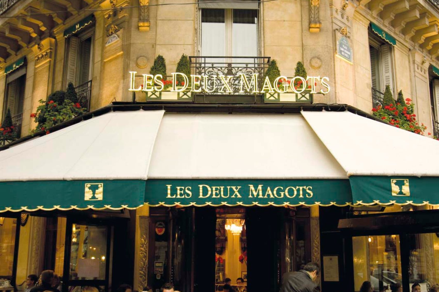 Les Deux Magots, cafe in Paris