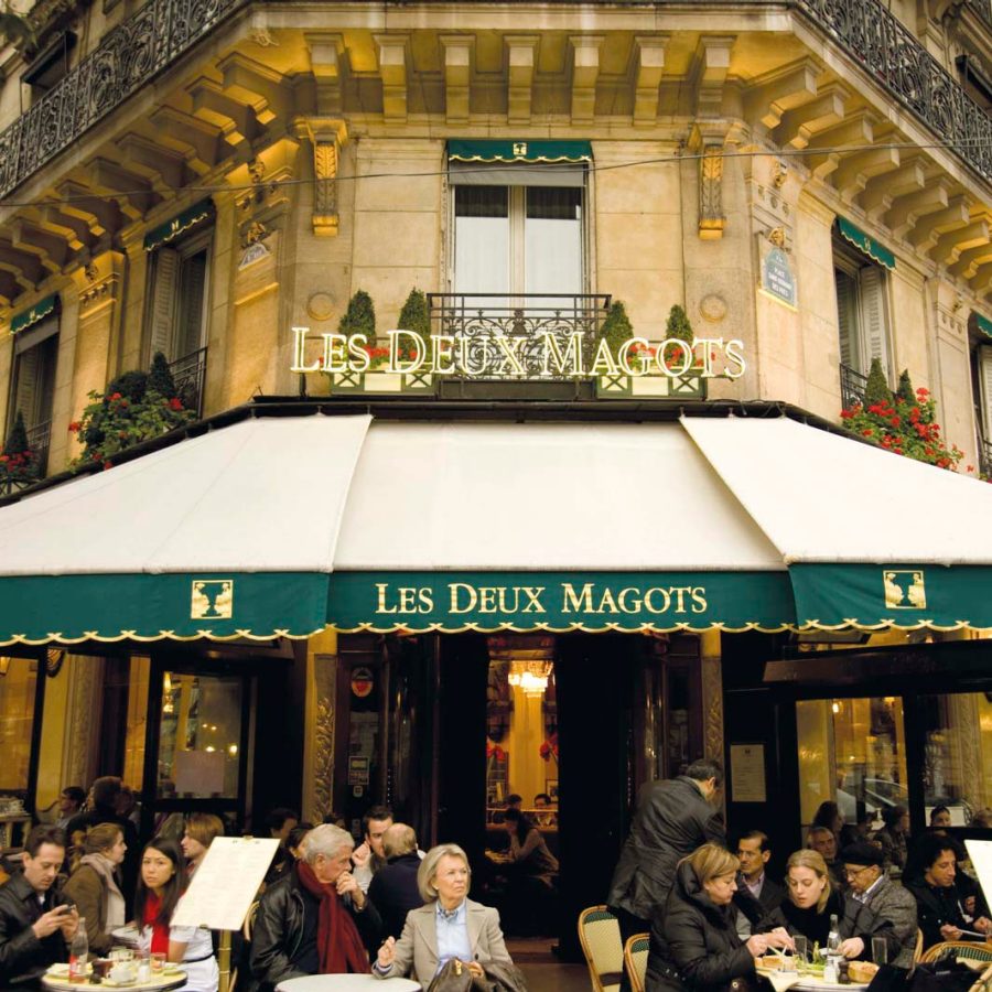Les Deux Magots, cafe in Paris
