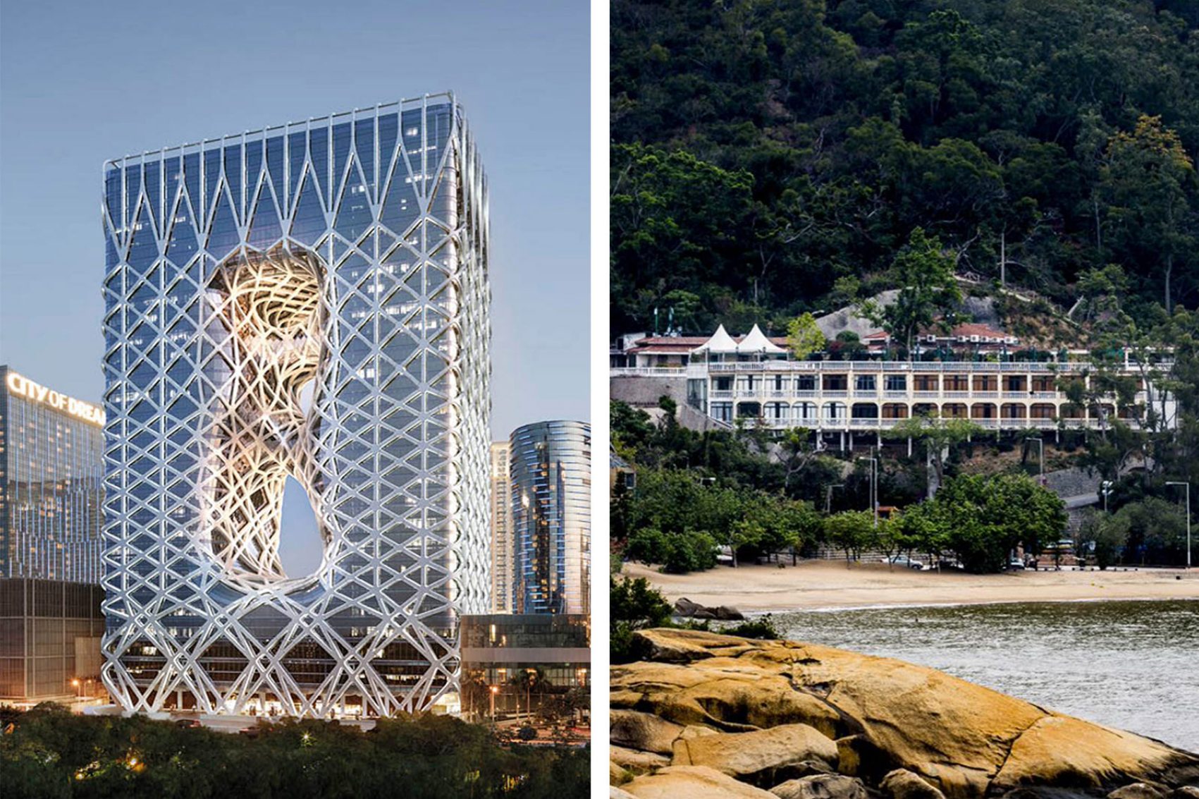 Hotels new and old in Macao SAR