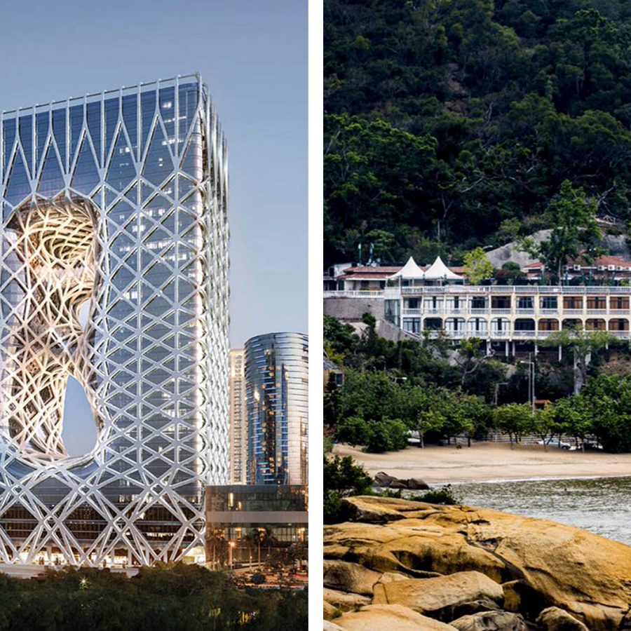 Hotels new and old in Macao SAR
