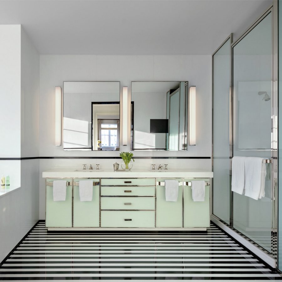 The bathroom of the Penthouse at The Mark New York. Credit: Scott Frances