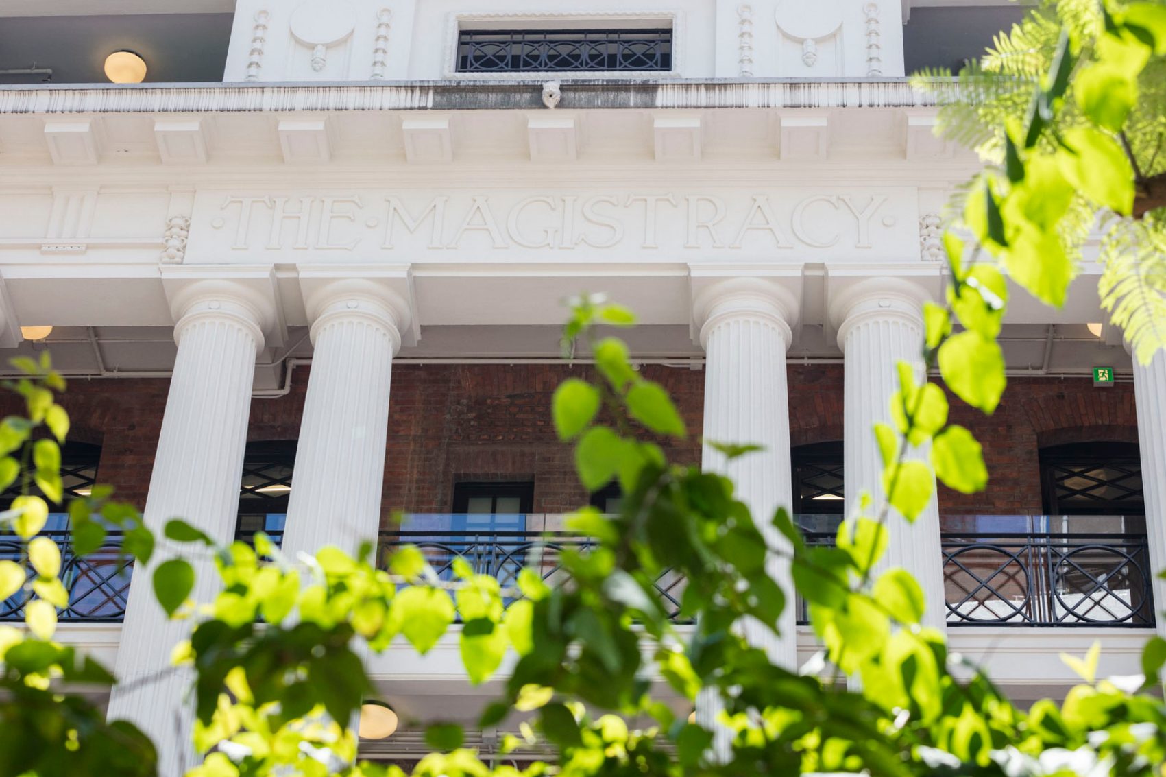 The facade of Tai Kwun in Hong Kong