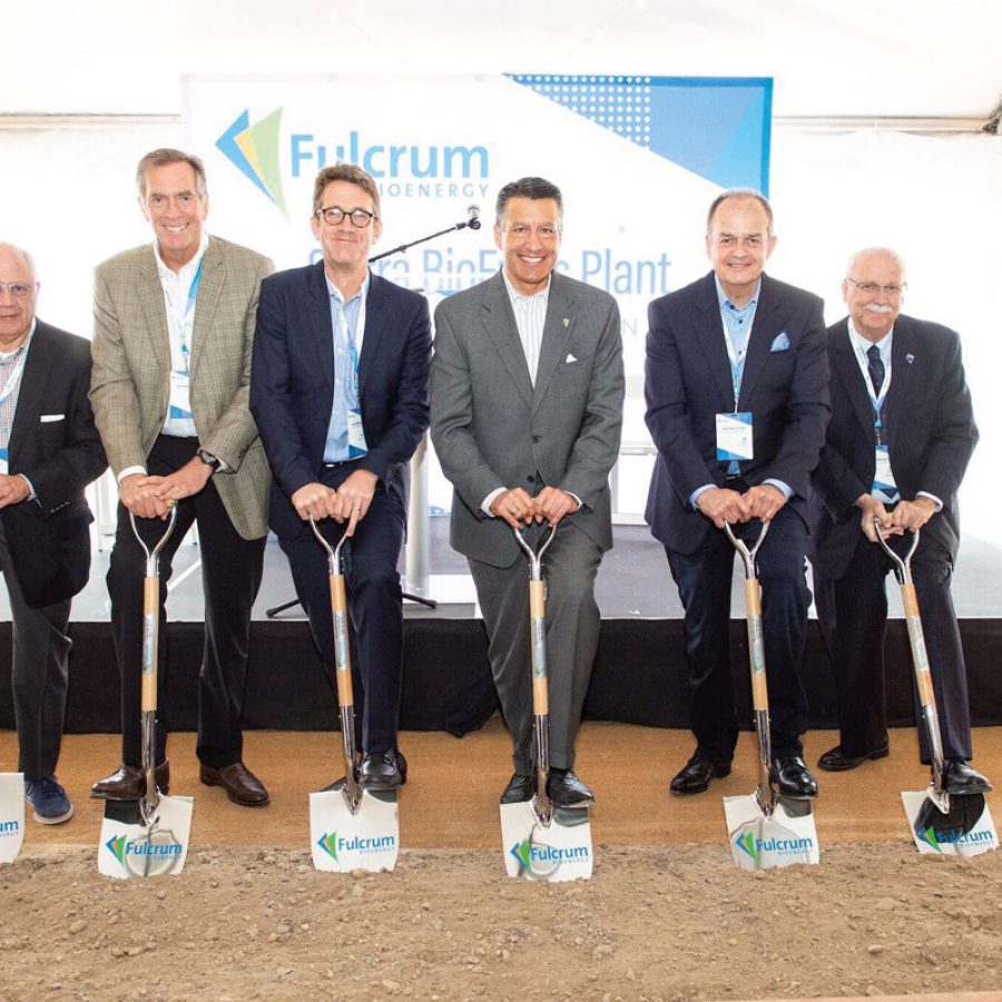 Fulcrum BioEnergy broke ground on its first biorefinery at its Sierra plant, 30 kilometres outside Reno, Nevada