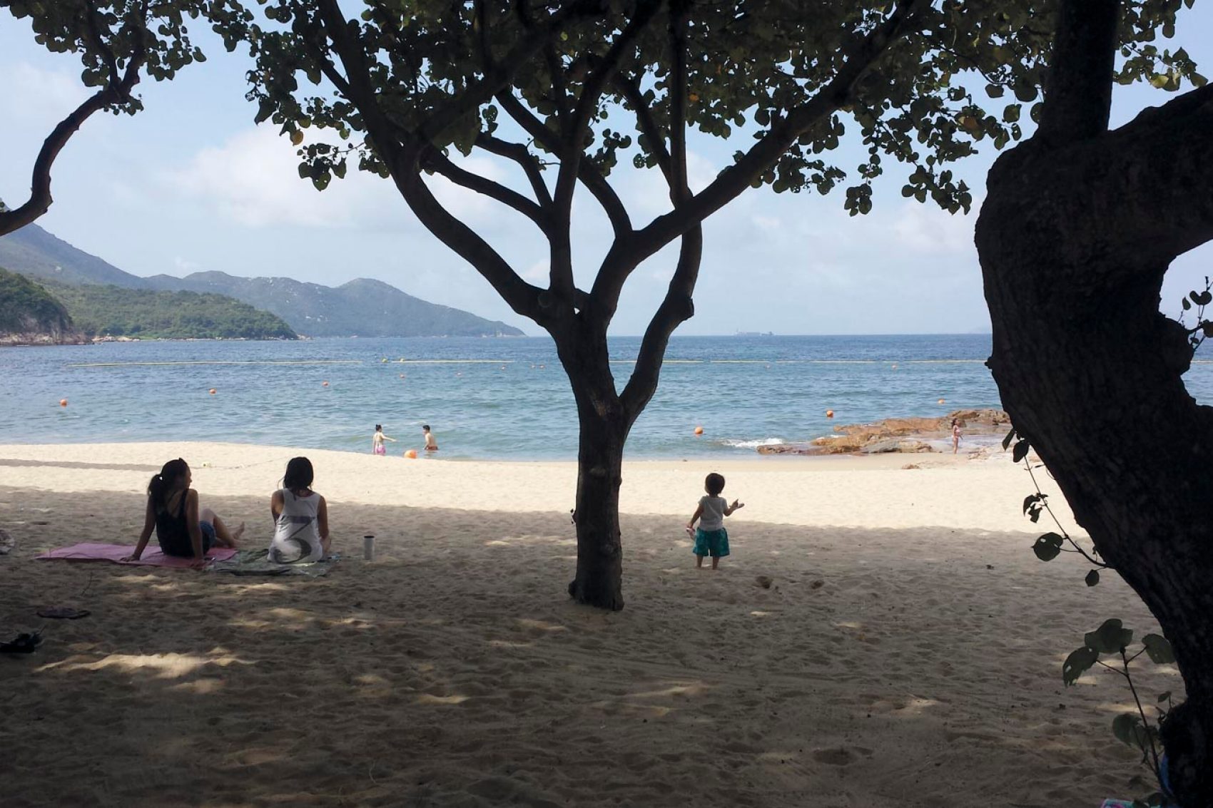 Hung Shing Yeh Beach on the Lamma Island, Hong Kong