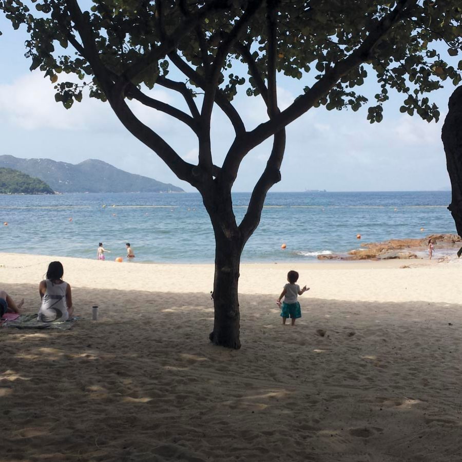 Hung Shing Yeh Beach on the Lamma Island, Hong Kong