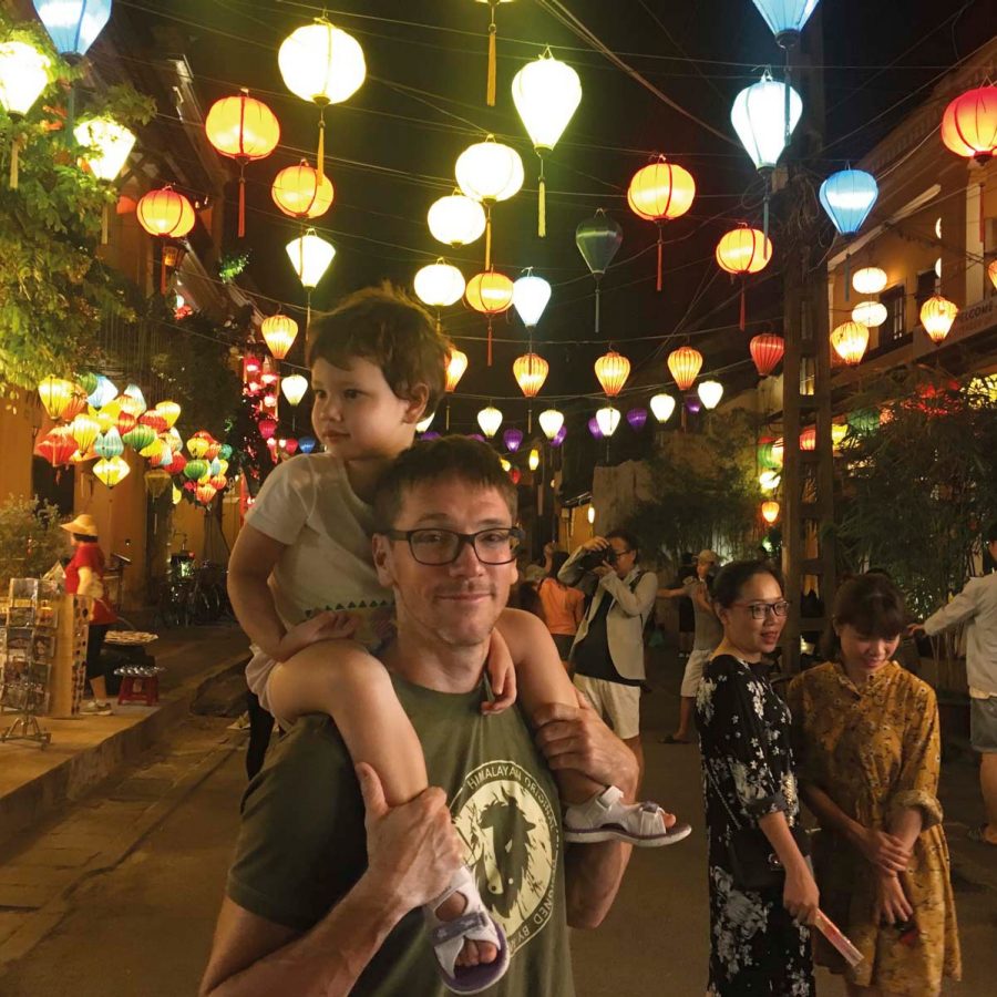 Family travel in Asia