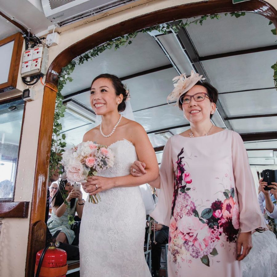 Wedding on Star ferry