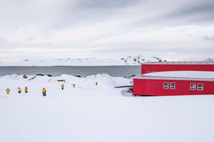 Research station in the Antarctic Peninsula