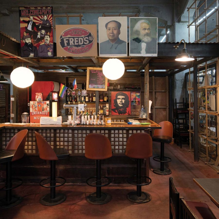 A bar in Escolta, Manila