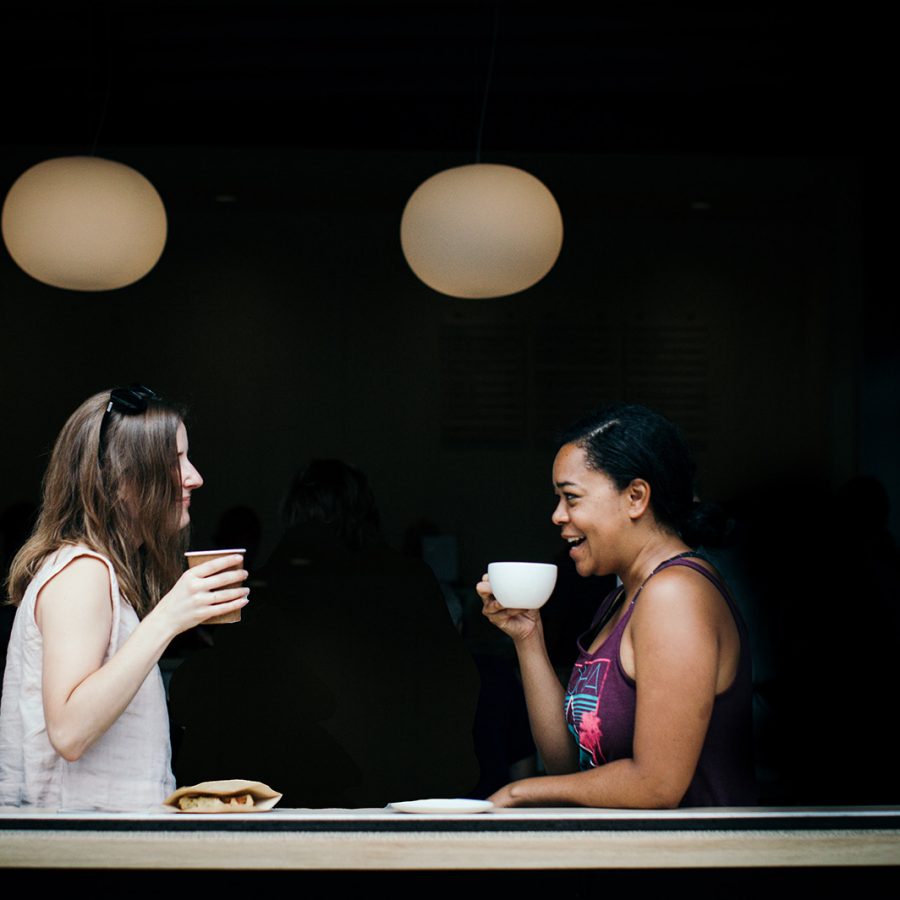 A coffee shop in Georgetown, Washington DC. Credit: Kate Thompson Feucht