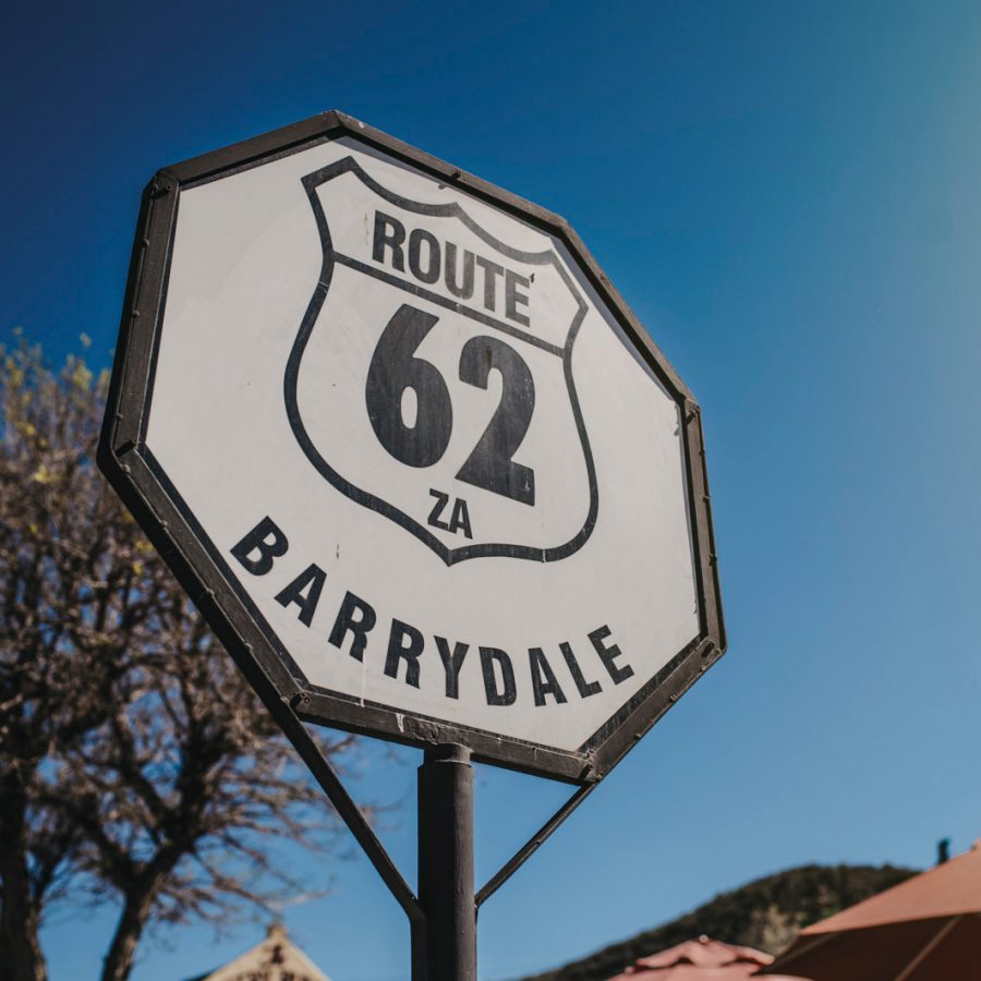 Sign for route 62