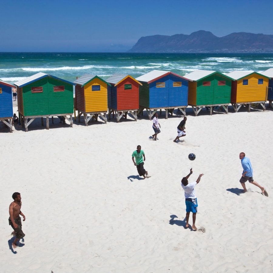 People on a beach