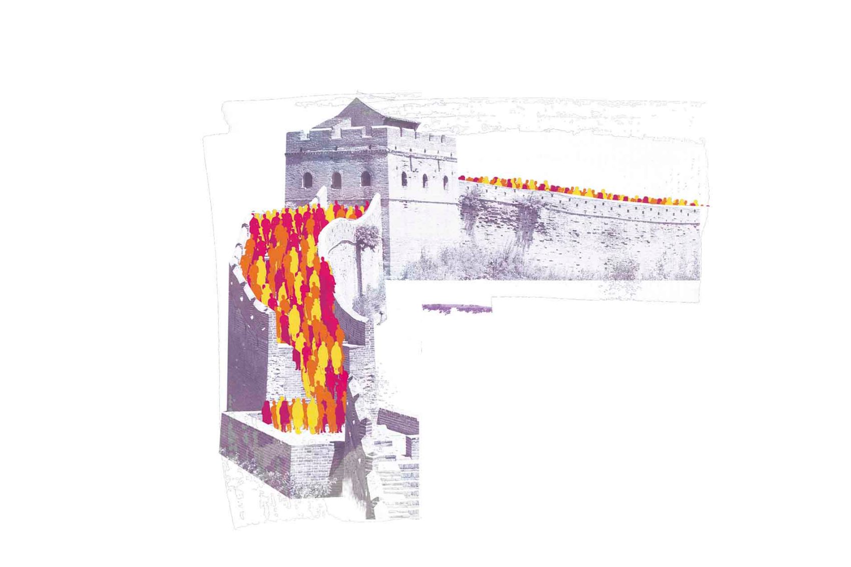 Sketch of The Great Wall