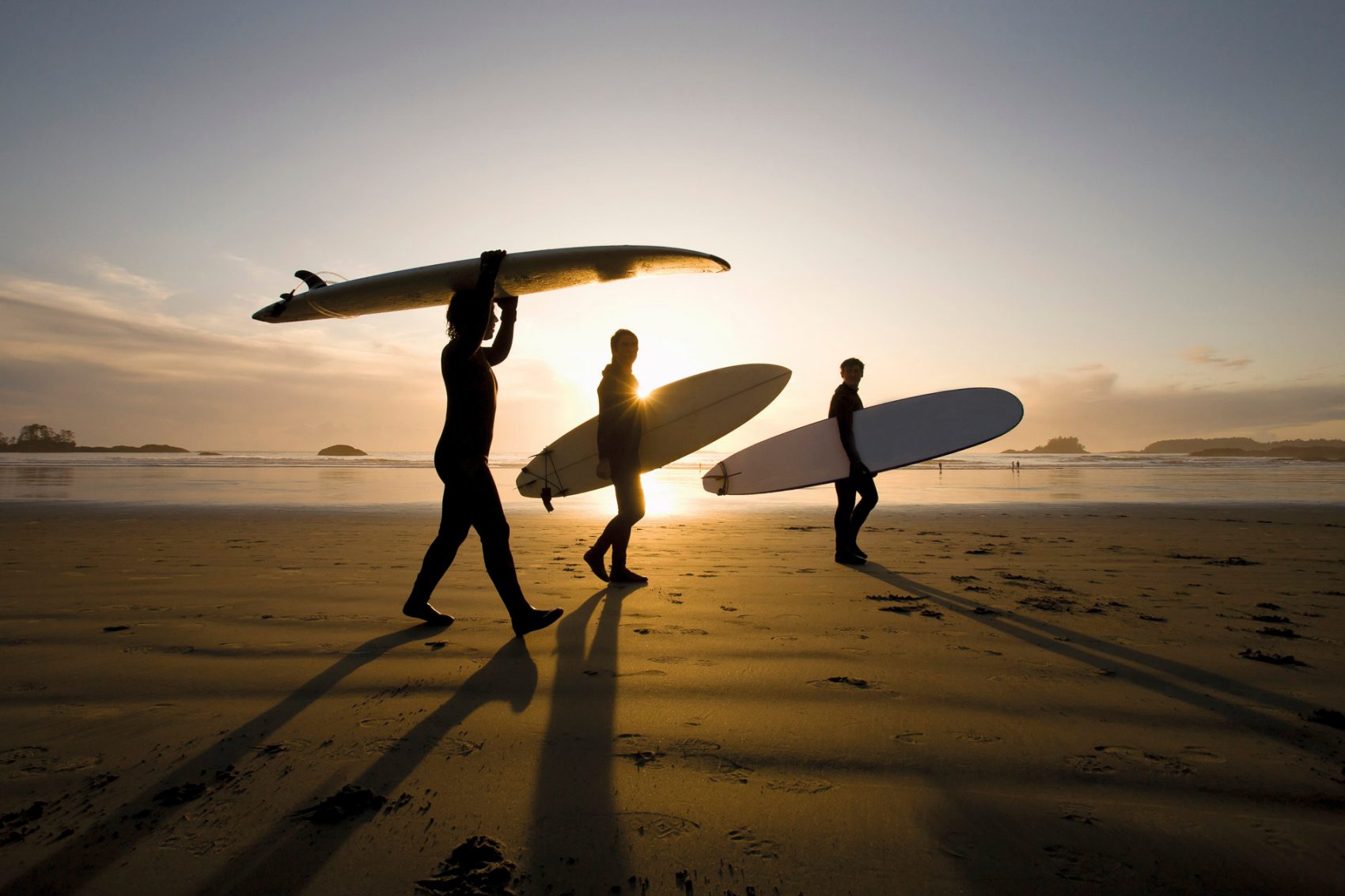 Surfers in Canada. Credit: Design Pics / Deddeda / Getty Images