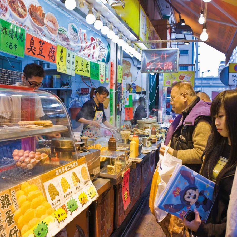 A street food stall in Hong Kong. Credit: Atlantide Phototravel / Corbis Documentary / Getty Images