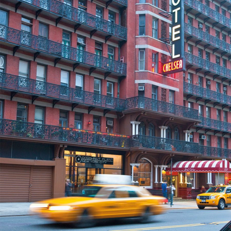 The Chelsea Hotel, New York. Credit:  Getty Images