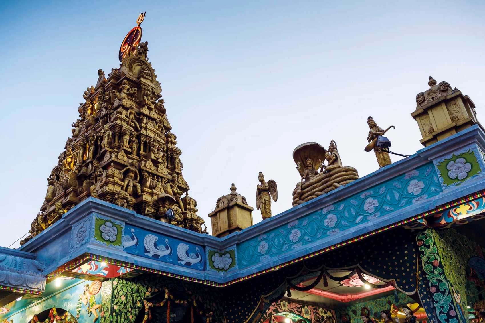 Hindu template in Medan, Indonesia