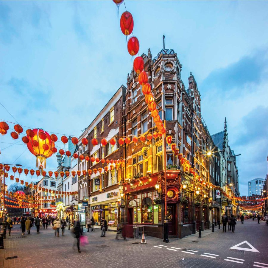 Chinatown in London. Credit: Loop Images Ltd/Alamy Stock Photo/Argusphoto