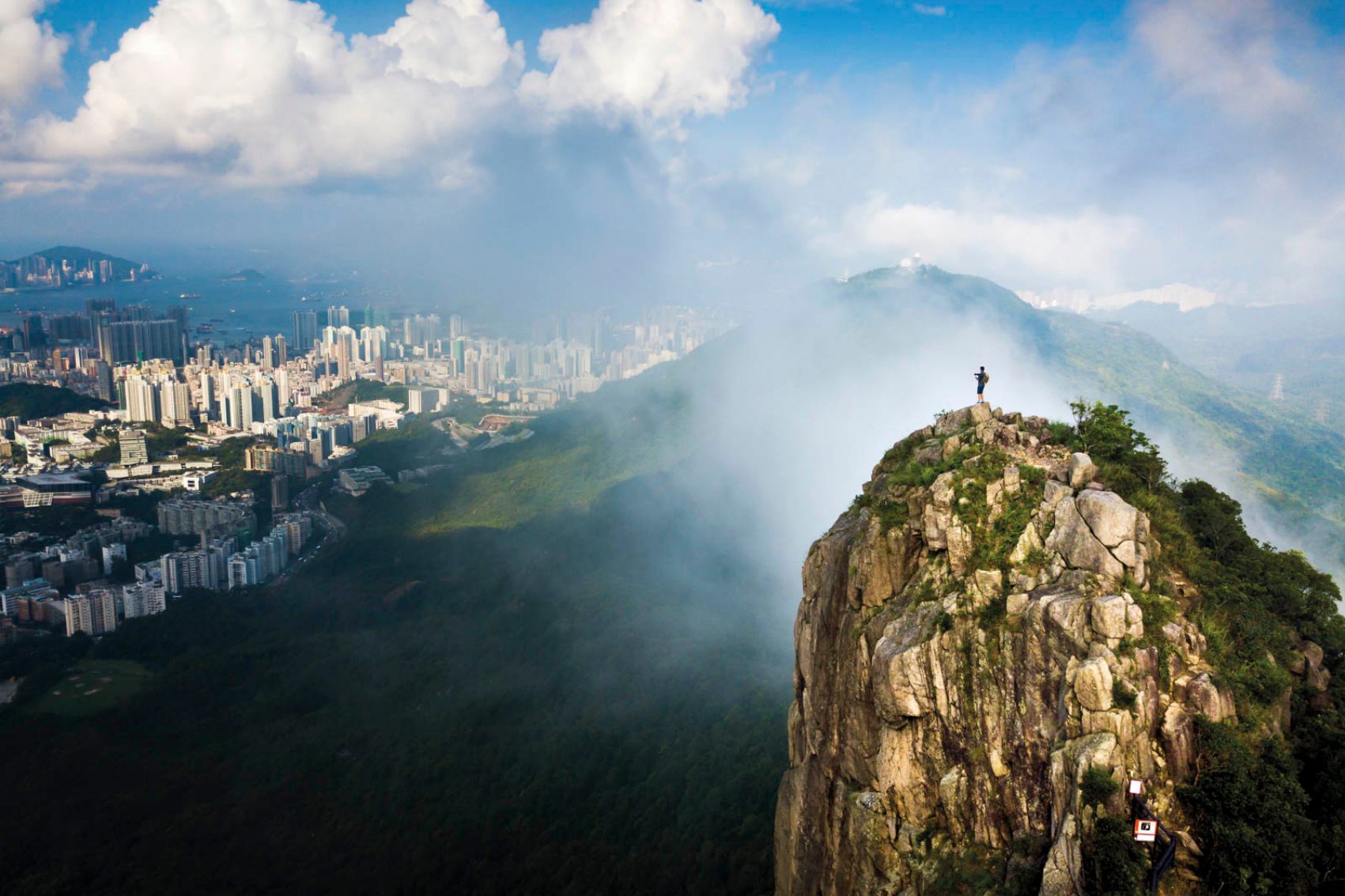 A view of Hong Kong from Lion Rock. Credit: Shutterstock