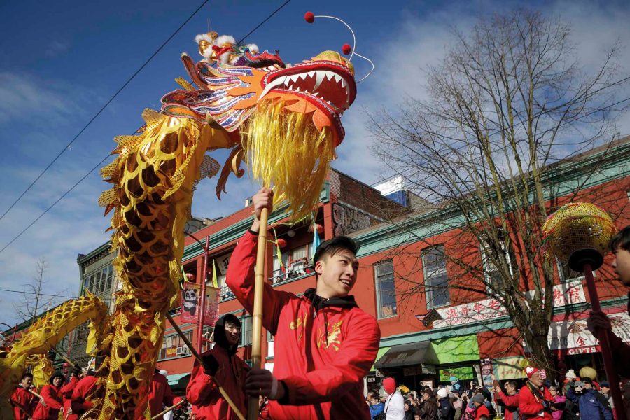 Lion dance in Vancouver