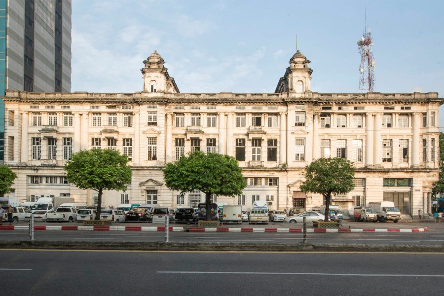 Yangon, Tourism Burma Building