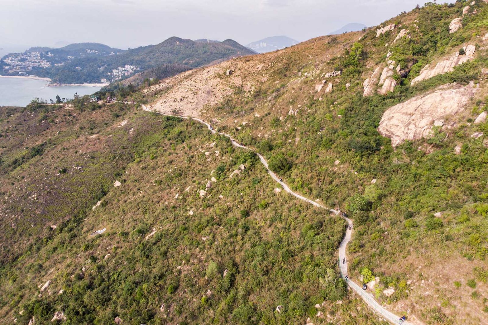 Lamma Island in Hong Kong features a series of gently undulating hills and Lamma Island Family Trail is one of the easy trails