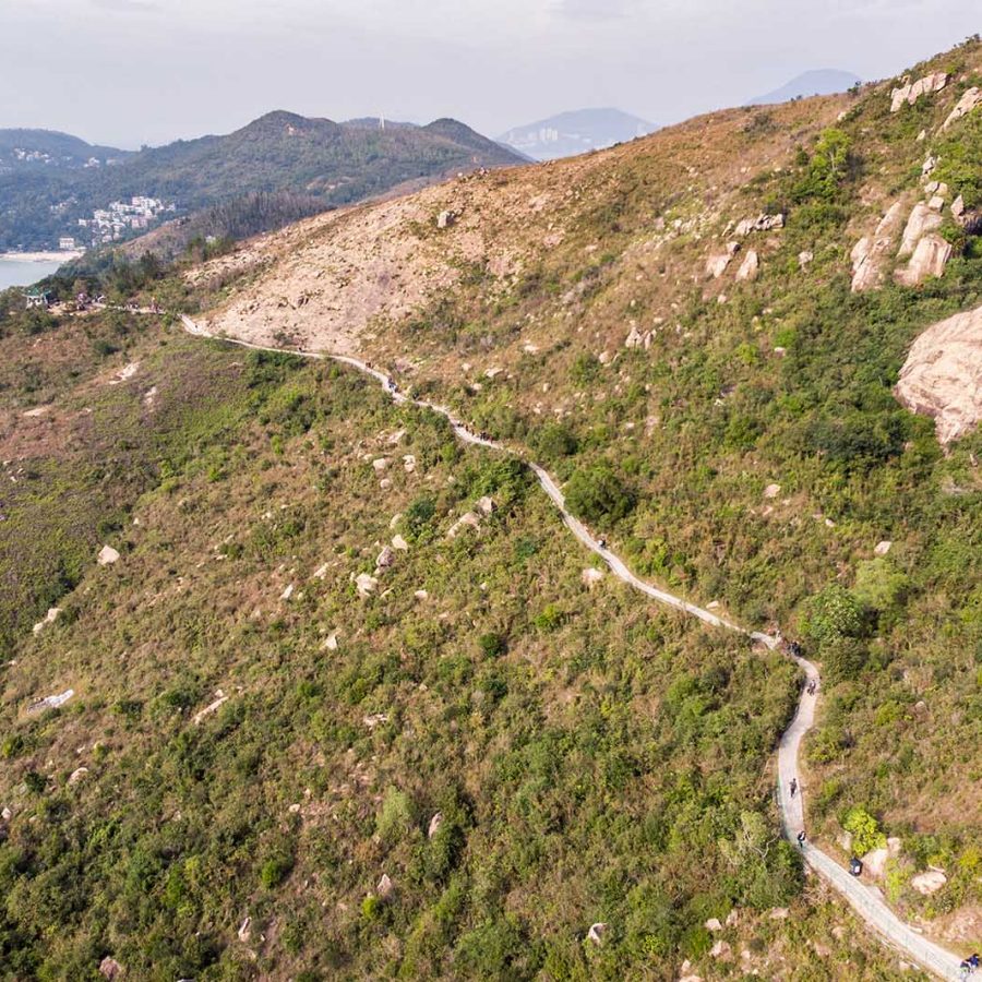 Lamma Island in Hong Kong features a series of gently undulating hills and Lamma Island Family Trail is one of the easy trails