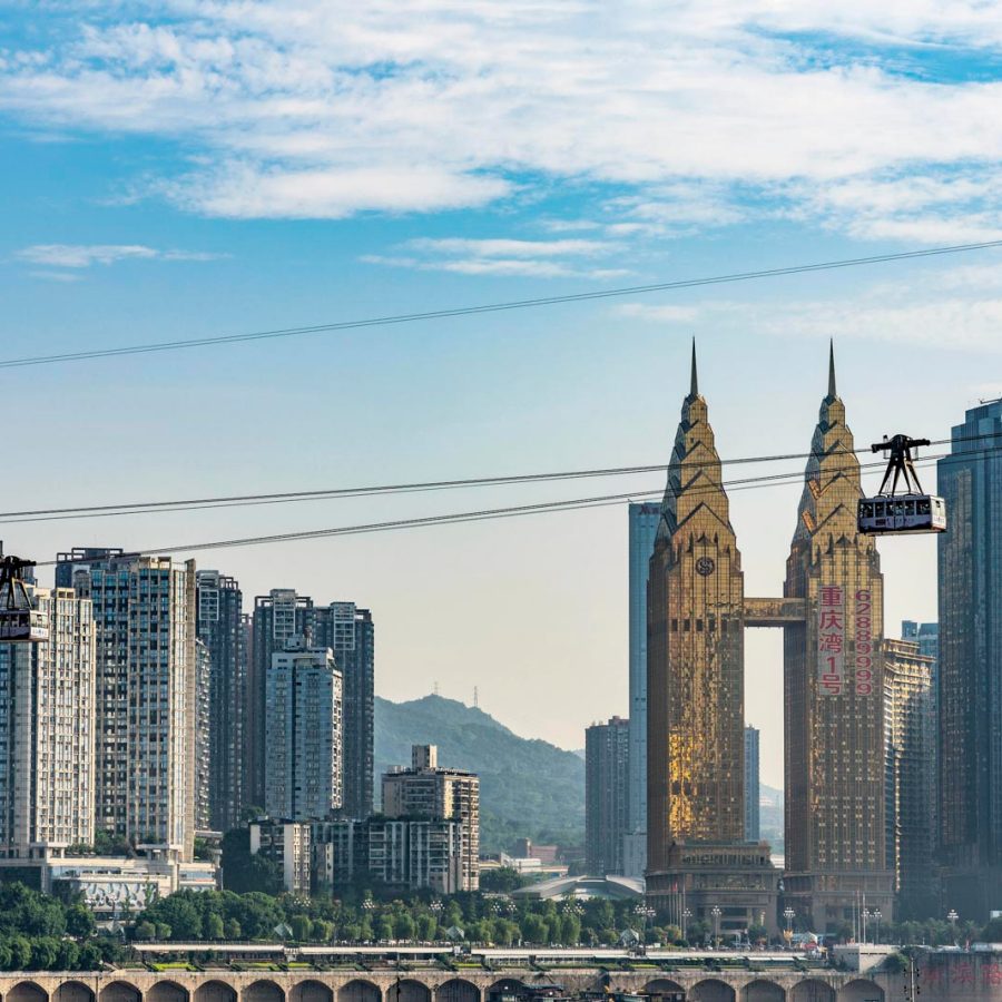 Yangtze River cableway
