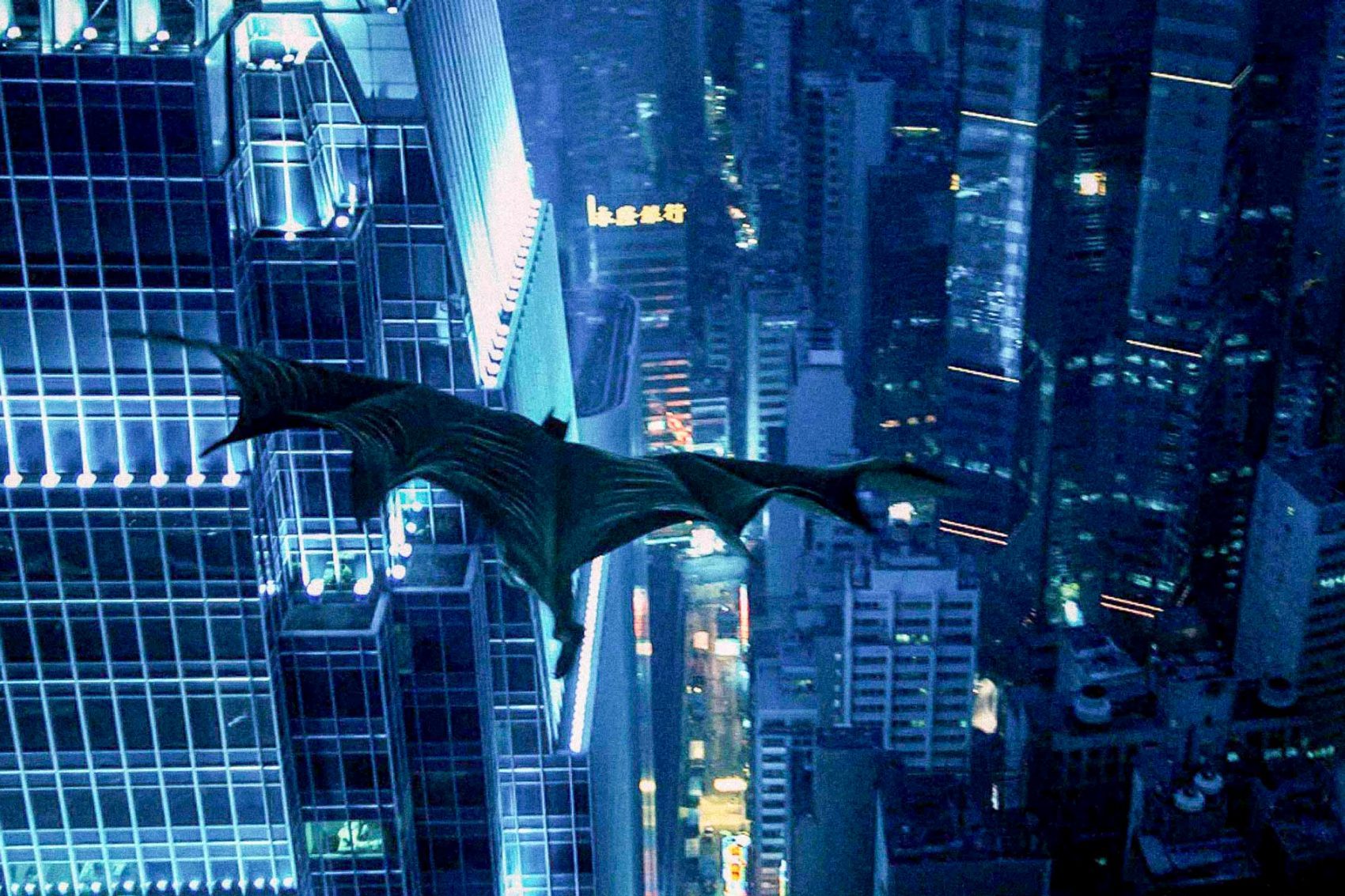 Batman Hong Kong movie scene; Credit: AF archive / Alamy Stock Photo