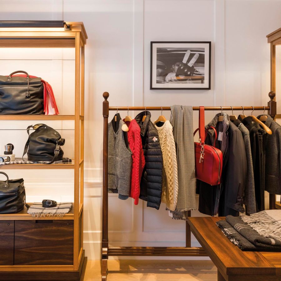 A London menswear store