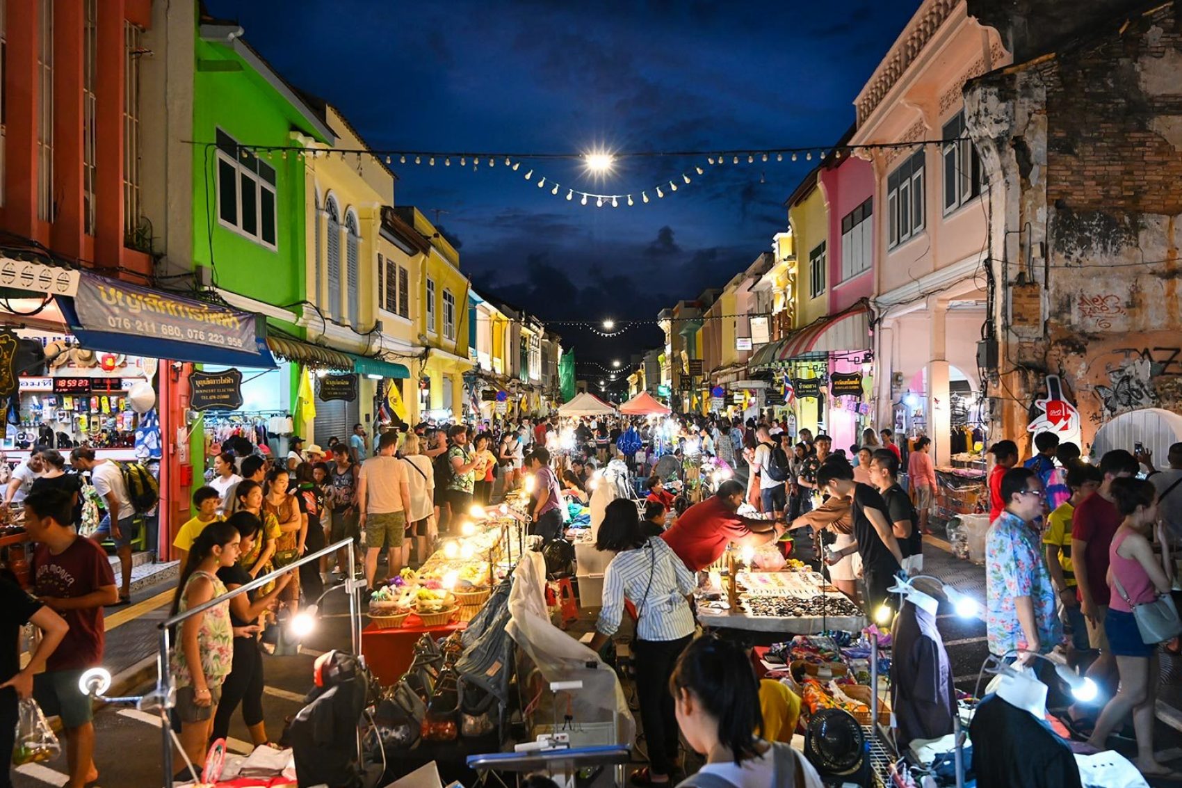 Phuket old town night market. Credit: iStock
