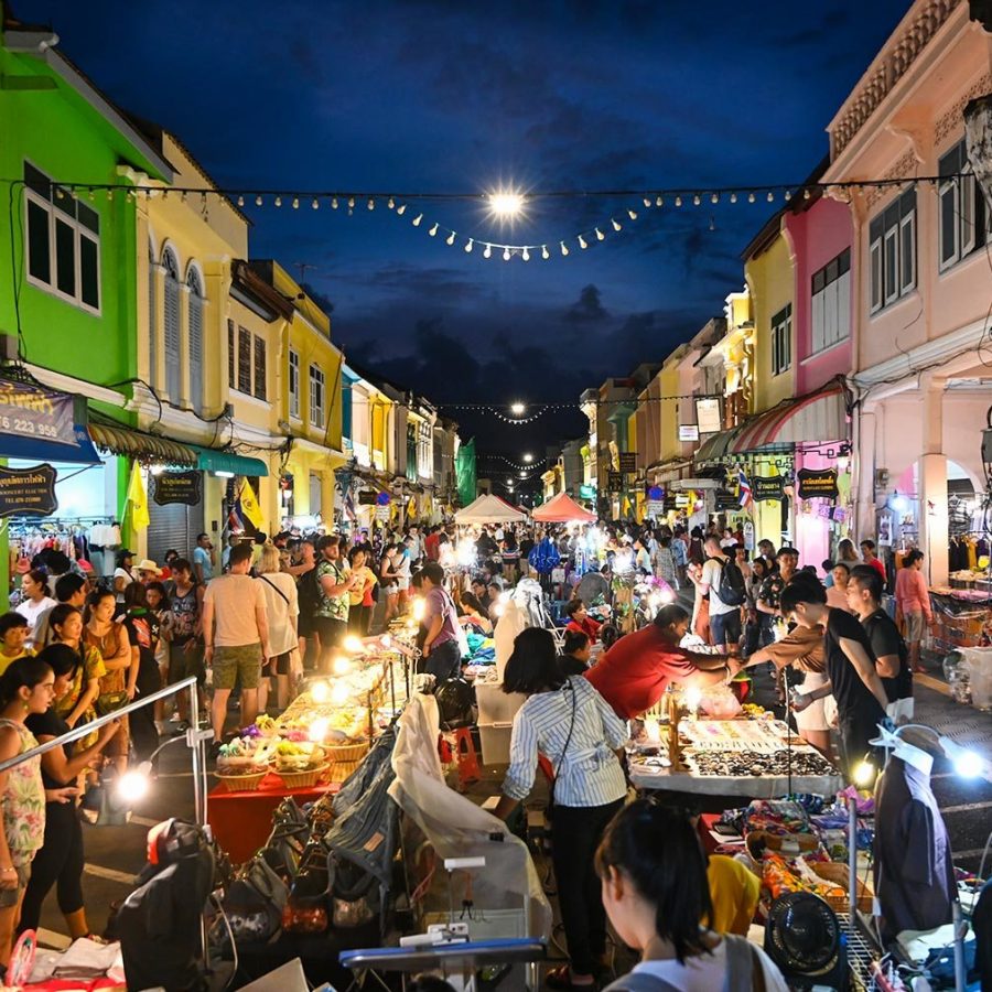 Phuket old town night market. Credit: iStock
