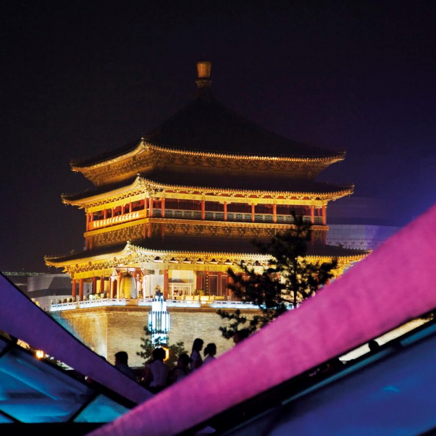 Xian drum tower