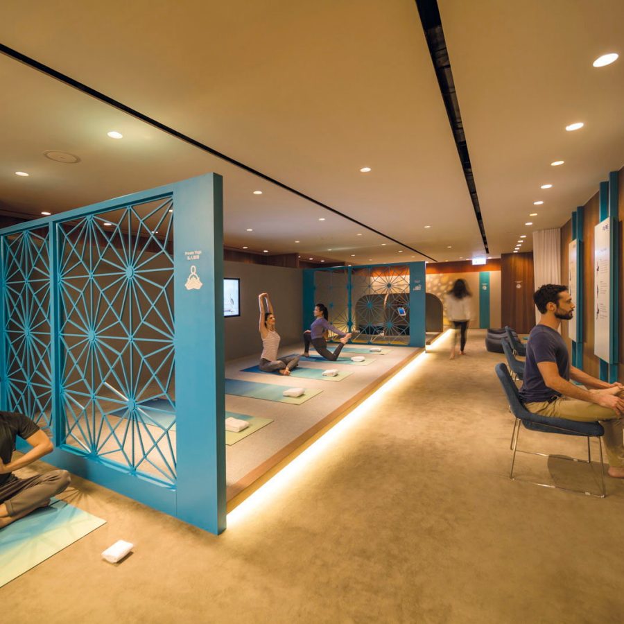 Meditation, yoga and stretch class