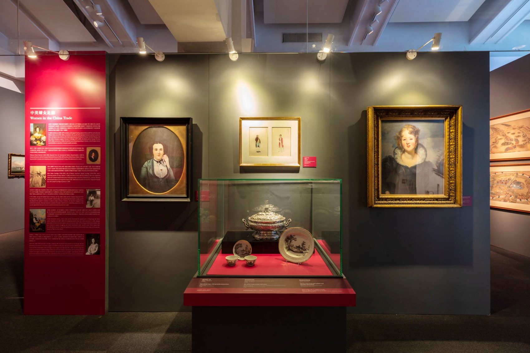 Artifacts in museum