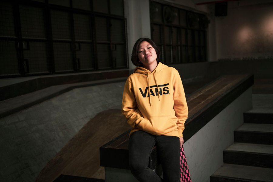 Hong Kong skateboarders