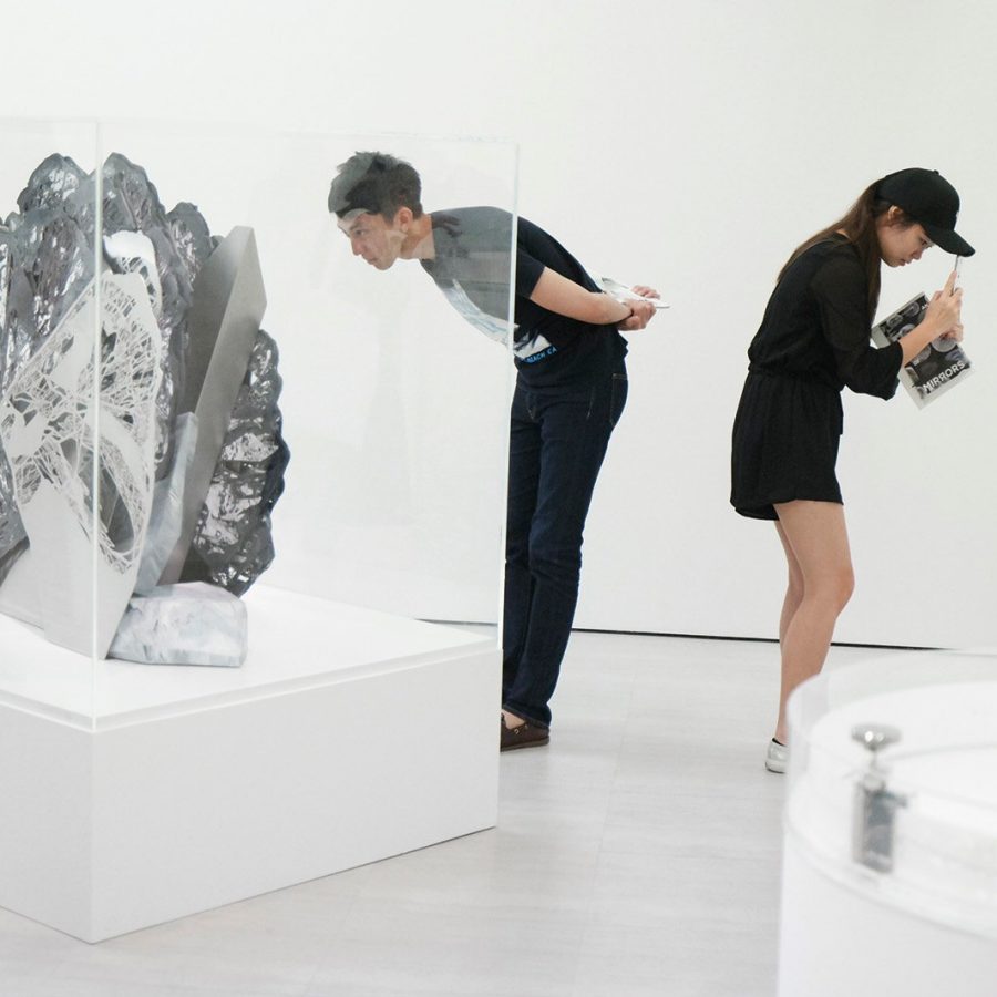 Guests at Singapore Art Museum. Credit: Singapore Art Museum