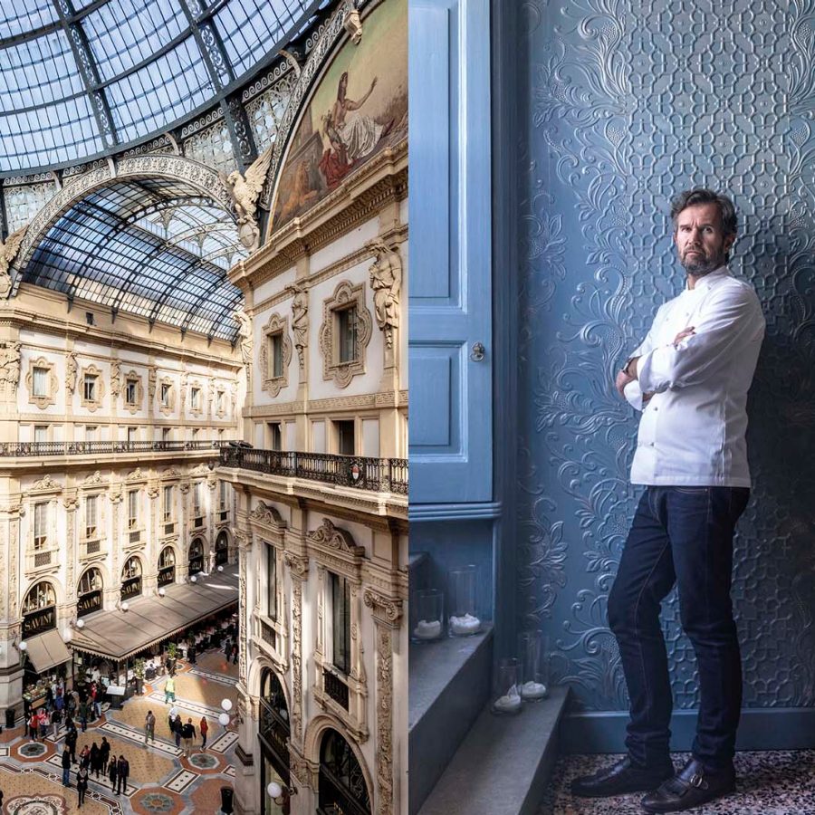 Galleria Vittorio; Carlo Cracco. Credit: Alberto Bernasconi